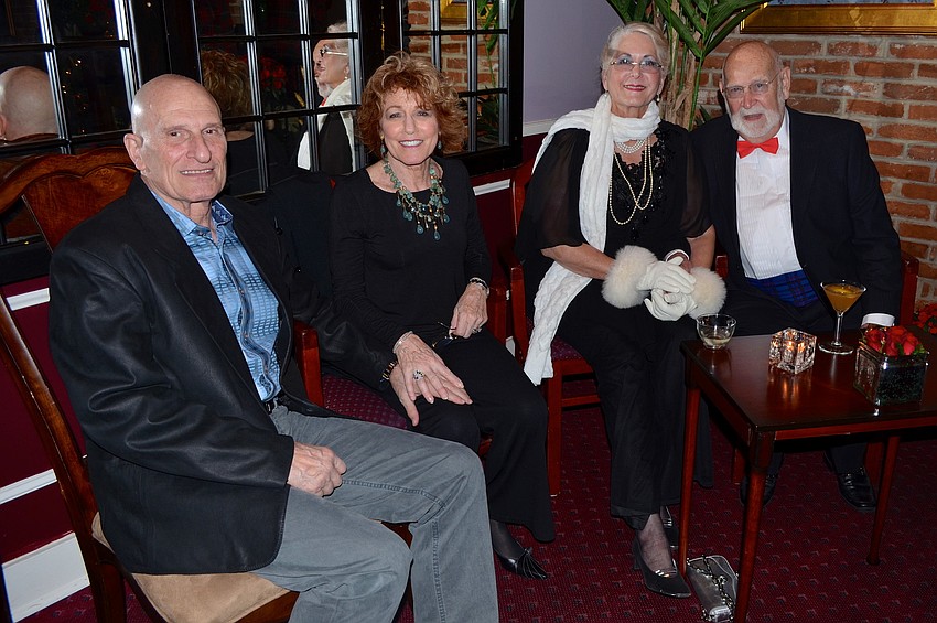 Steve and Joyce Chandler with Lynne and Fredrick Merriam