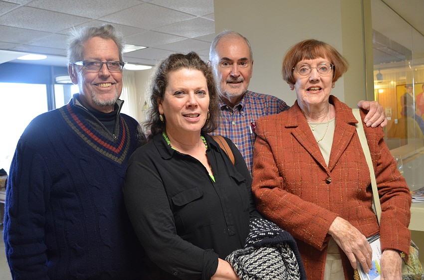 Randall Evans, Carrie Feder, John Markham and Martha McGowan