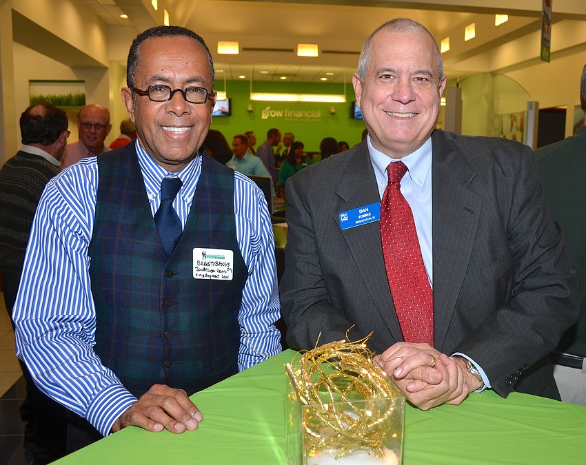Barnett Brooks and Dan Forbes make time for a chat.