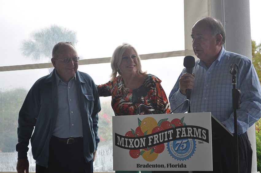 Bill, Janet and Dean Mixon talked about how their decision to diversify the farmâ€™s offerings helped it overcome adversity.