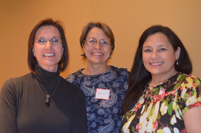Em Hagen, Jackie Kelly and Louise Sottlemyer