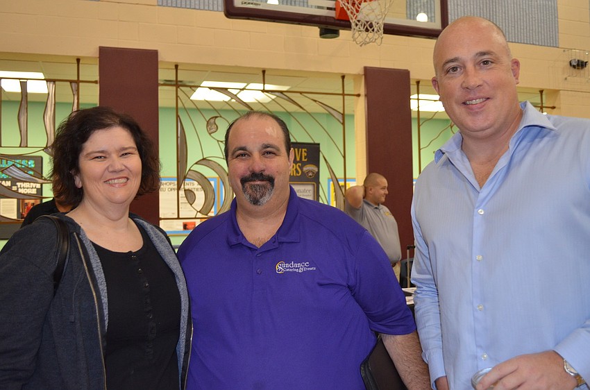 Jennifer Dinwoodie, Gerald Walker and Kevin Daly