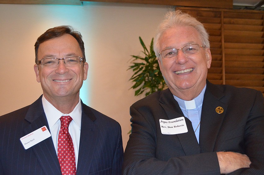 Shawn Byrd and Rev. Don Roberts