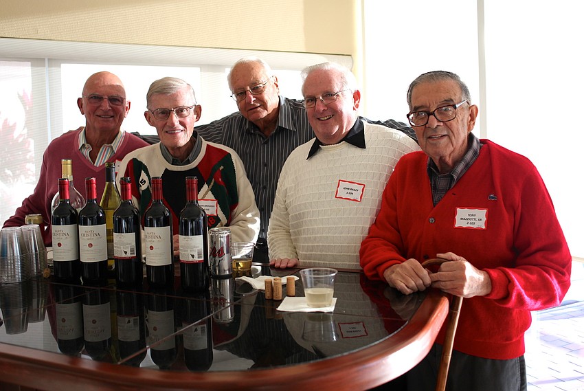 Ron Stephani, John Brouder, Bill Forcht, John Bailey and Tony Mazziotti, Sr.