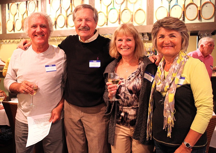 Lou Petro, Barney Bauernschmidt, Jacqueline Ellis and Anna Petro