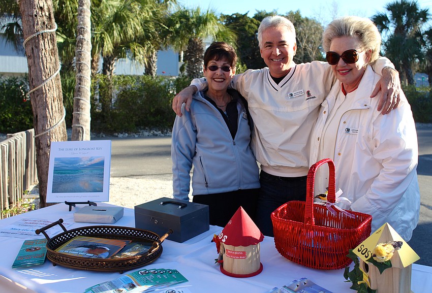 Nancy Curtis, David Pilston and Ann Anderson of Save Our Seabirds