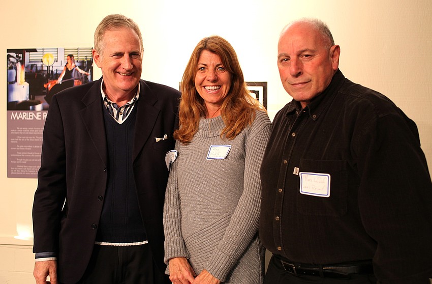 Alan Hazley, Alan Hazley Financial, Tina Rudek, Engel & Voelker Real Estate, and Vince LaPorta, Longboat Key Club & Resort