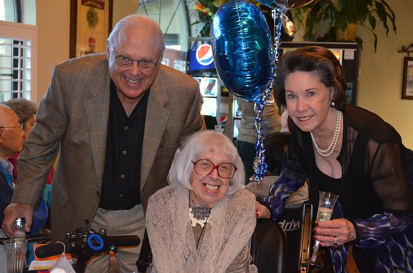 Dick and Cornelia Matson with Aunt Charlotte