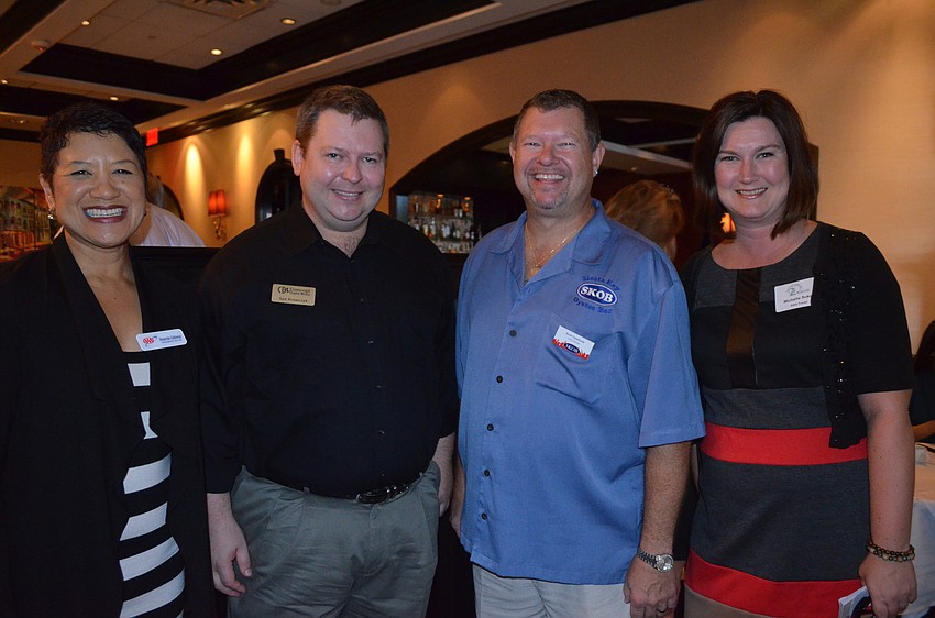 Rosenda Calloway, AAA, Syd Krawczyk, Concept Digital Media, Keith Cipielewski with SKOB and Michelle Suker, AAA
