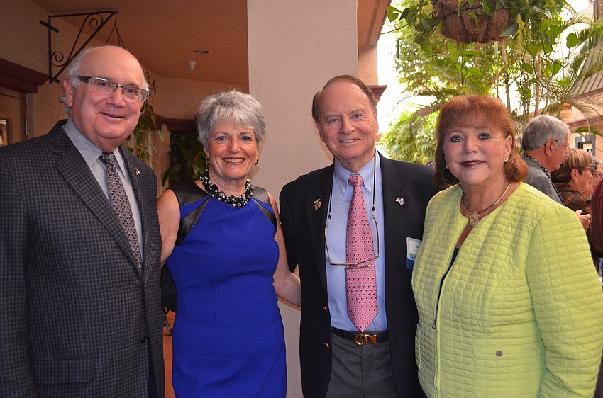 Co-Chairs David and Edie Chaifetz with Len and Helen Glaser