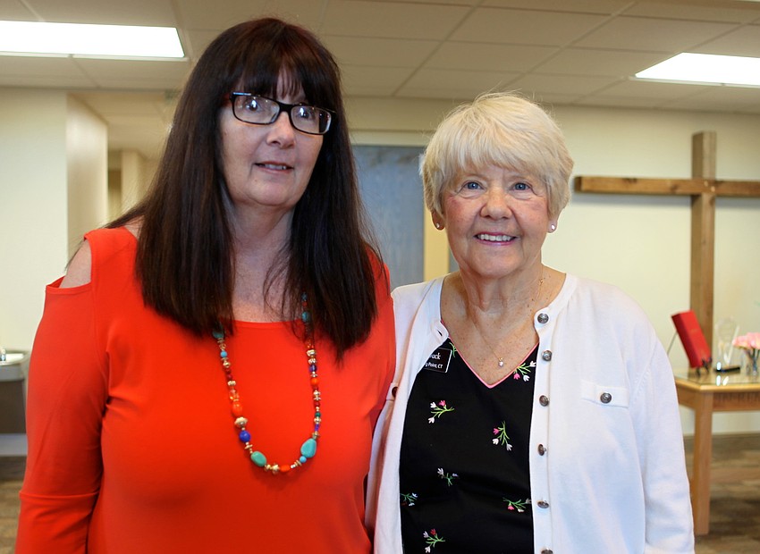 Janet Fitzgerald and Patty Buck