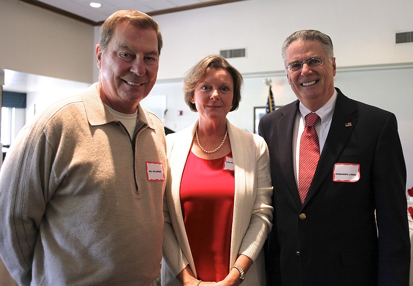 Ray Rajewski with Felicity and Armando Linde
