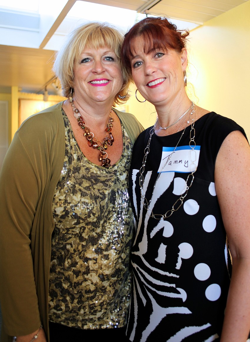 Colleen MacLachlan, Herald-Tribune, and Tammy Halsted, St. Armands Travel