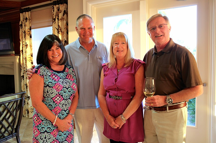 Molly and Steve Dutton with Bonnie and Keith Brauer