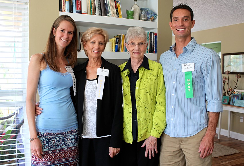 Melanie Barber, Janet Barber, Claudette Fair and Mark Barber