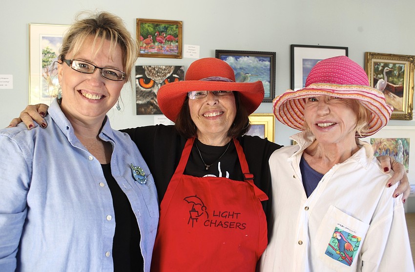 Michelle Held, Terry Mason and Ingrid Seals