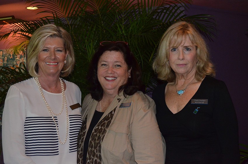 Becky Mahoney, Stephanie Grosskreutz and Chris Cremer