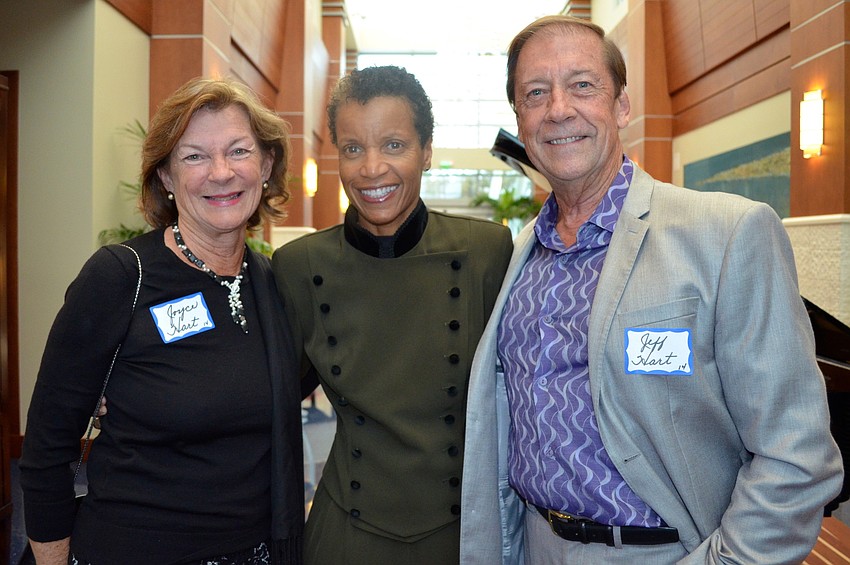 Joyce Hart, Ofc. D. Franklin and Jeff Hart