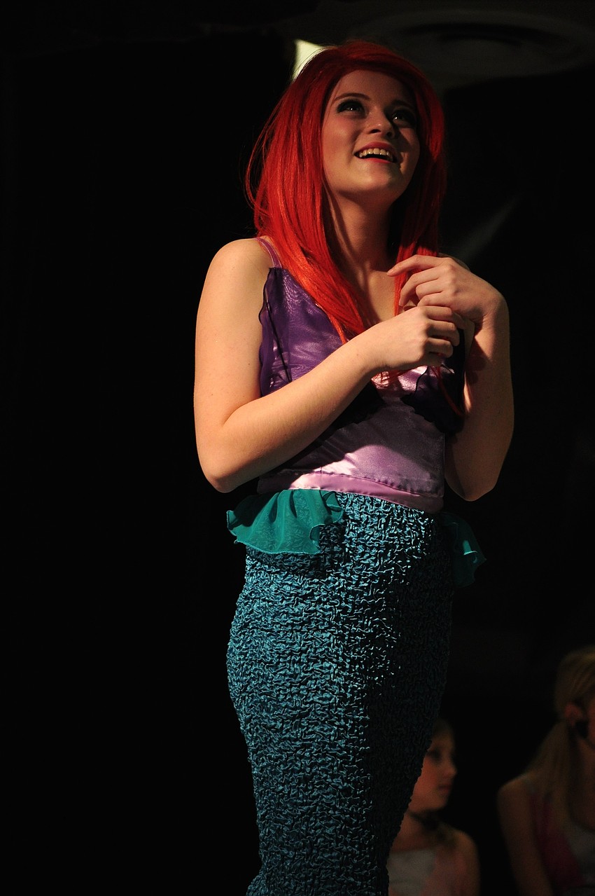 Eighth-grader Elizabeth Oliver steals the show as Ariel.