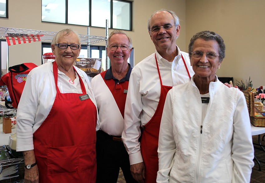 Mary Moss, Wayne Swift, McCord Fraser and Sue Wertman