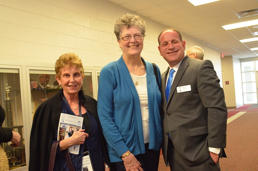 Nancy Roucher, Mary Ann Stankiewicz and Martin Haberer