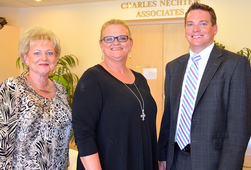 Pat Benak, Pam Hagan and Corey Schaul