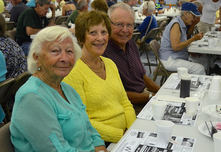 Marie DeLisi, Joanne Klein and Marshall Nurenberg