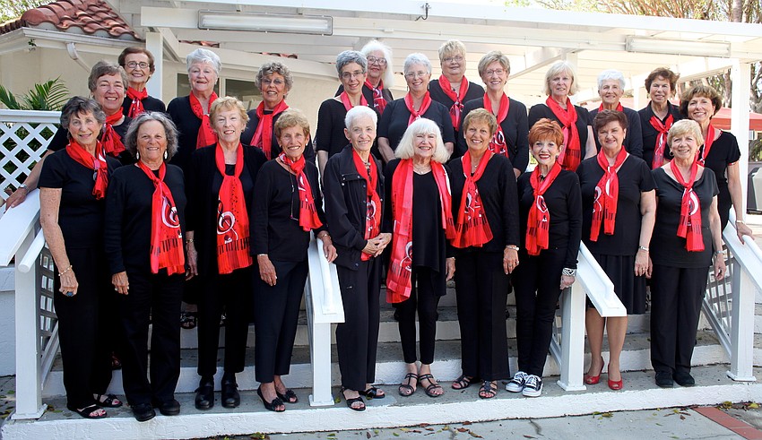 The Key of Sea Chorus before performing its final show of the season.