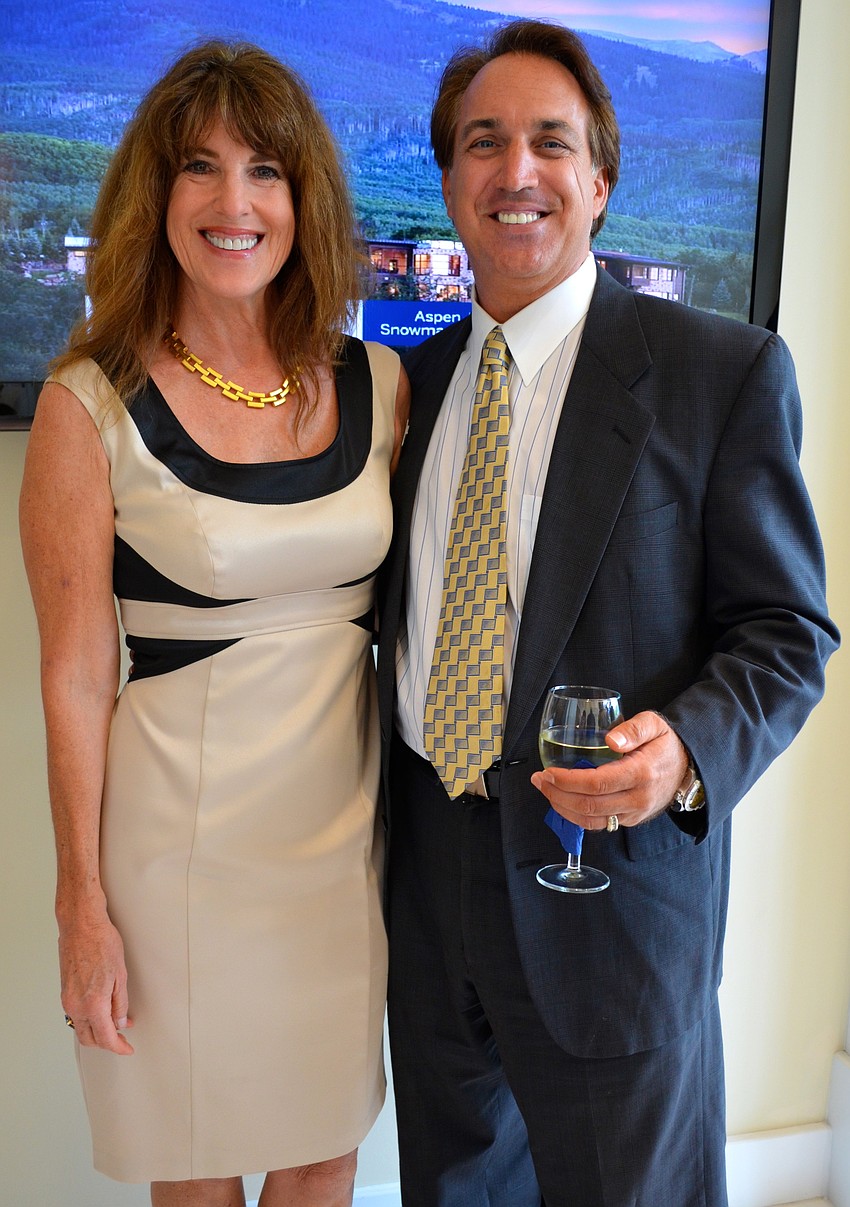 Leslie Russell and Mark Borg