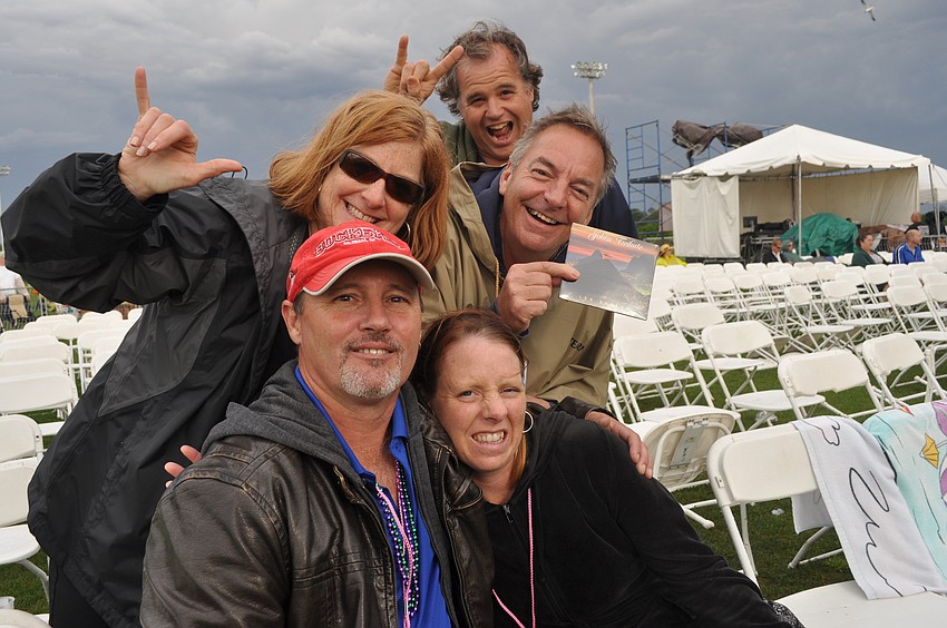 (Back) April Tisdale, Jeff Dickson and David Tisdale; (Front) John Bransor and Shena Bedard