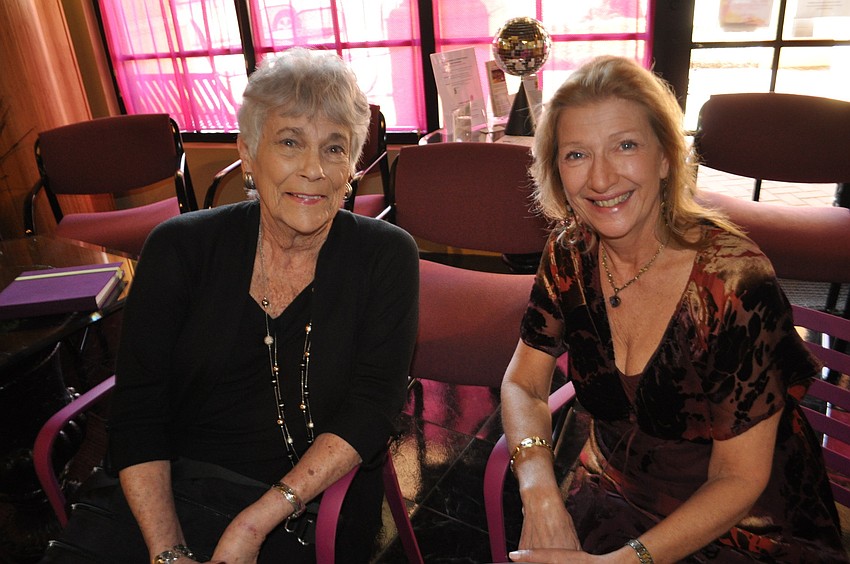 Marlene Reece, of Lakewood Ranch, brings her friend Dorene Tomaskovic, who is visiting from New York.