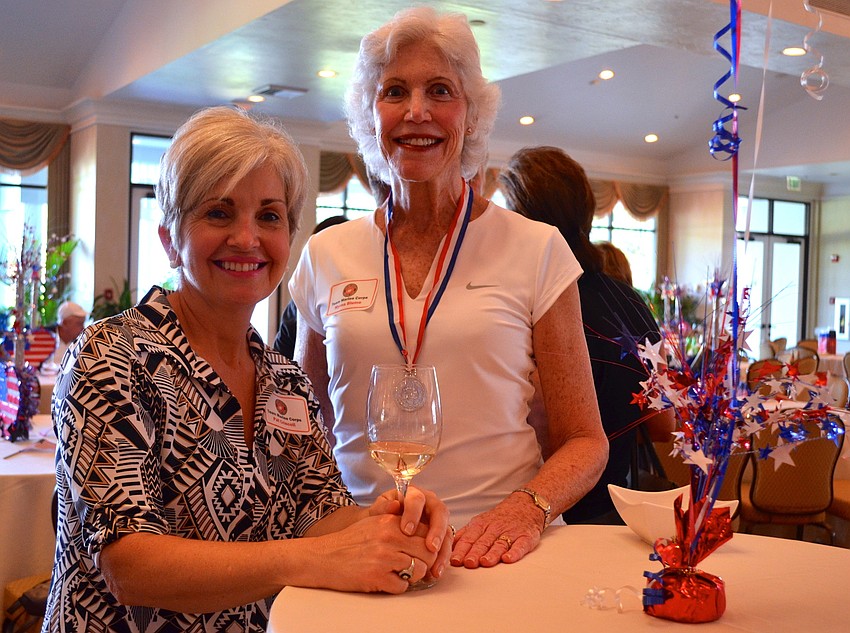 Pat Crincoli and Myrna Blume