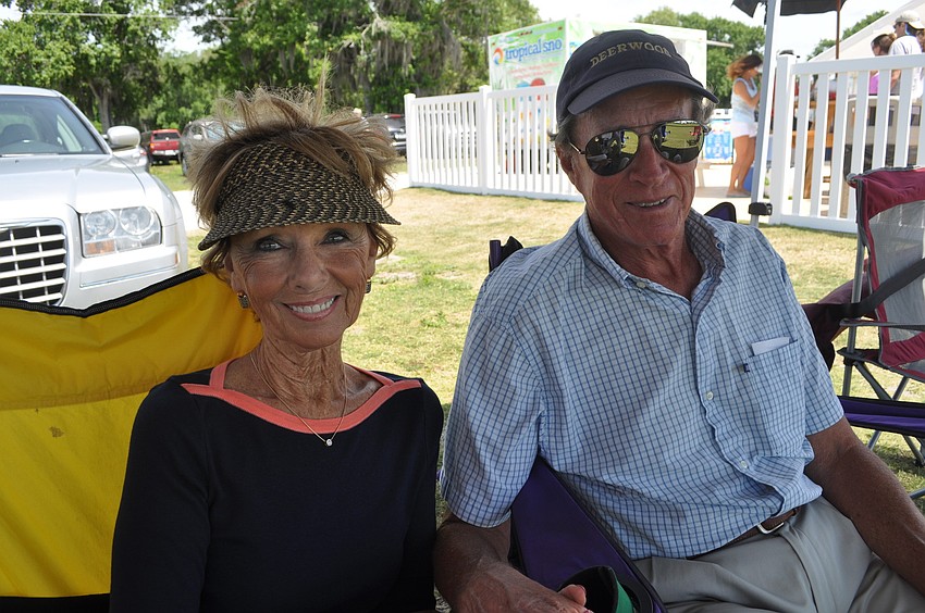 Margi Jones and Dennis Oâ€™Brien attend polo matches every week.