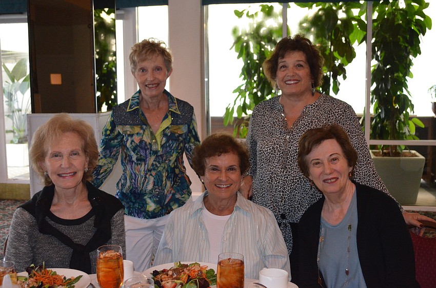 Bonni Chisling, Brenda Lederman, Elaine Weill, Joanie Cohen and Hannah Weinberg
