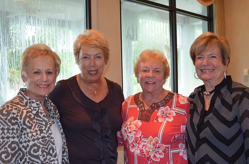 Barbara Keifar, Mary Joe Spinola, Ginny Allen and Jan Vanlten