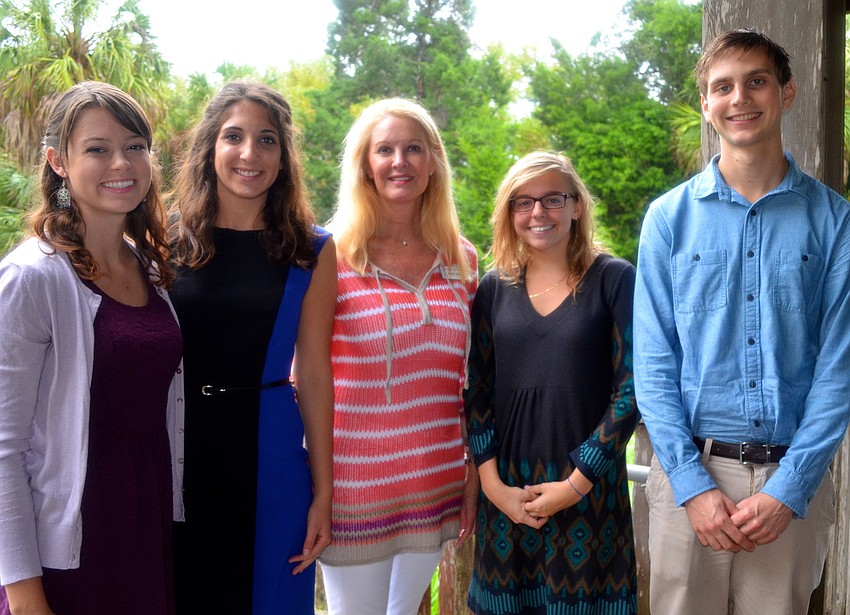 Abigail Oakes, Erika Smith, Susan Phillips, Isabella Soutullo and Nicolas Scheffer