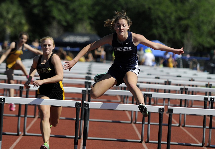 ODA junior Katie Lang earned a berth in the regional meet in the 100 hurdles.