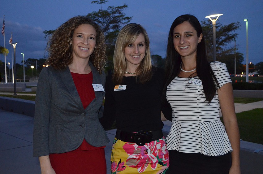 Kristen Harper, Marissa Rossnagle and Daniela Poinsett