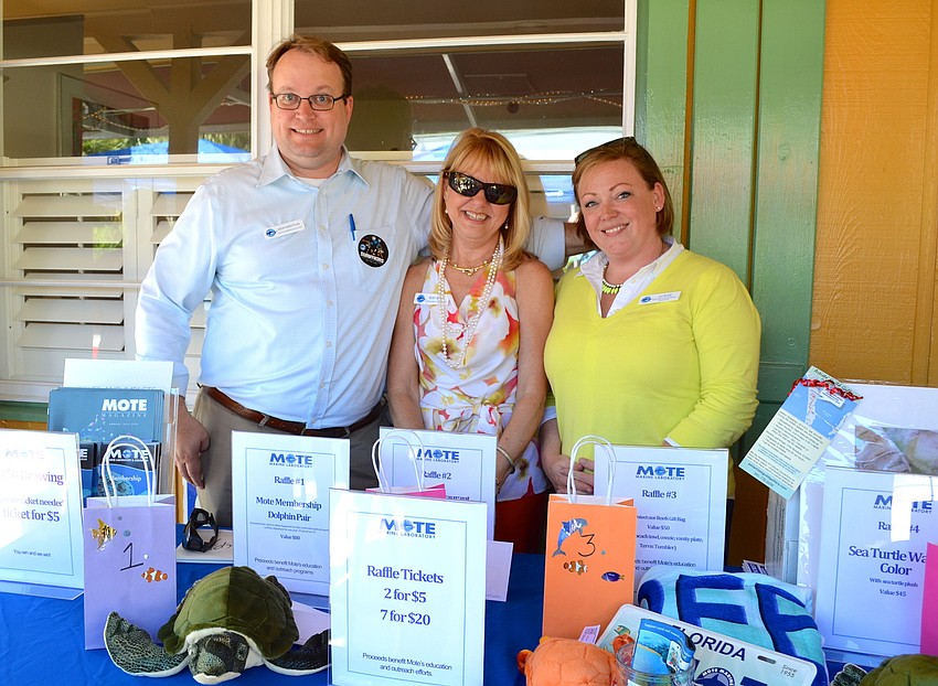Jason Robertshaw, Becky Wilson and Aly Busse