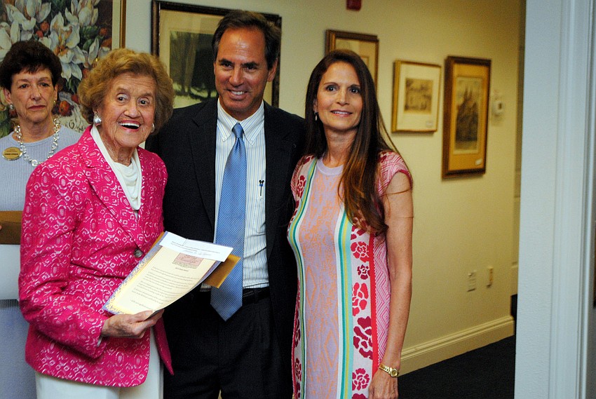 Betty Schoenbaum, Jay Berman and Marcia Jean Taub