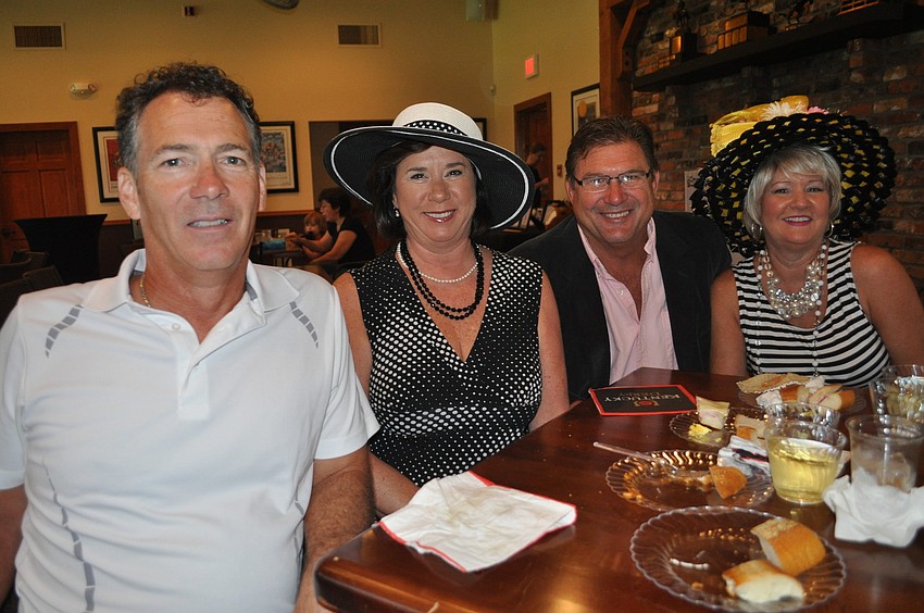 Karl and Dolores Bigoney with Tim and Paula Daugherty