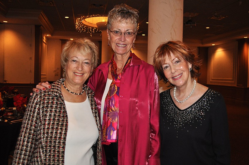 Leslie Cobin, Kathy Effley and Linda Green