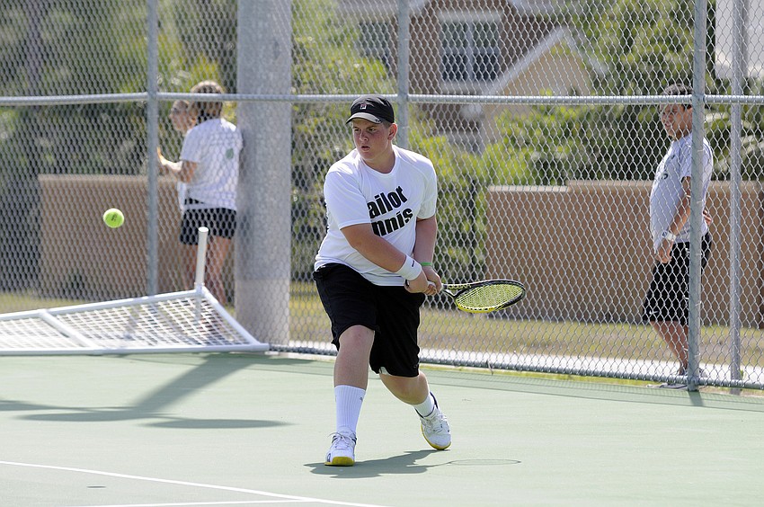 Sarasotaâ€™s Connor Hester finished as the No. 3 singles district runner-up.