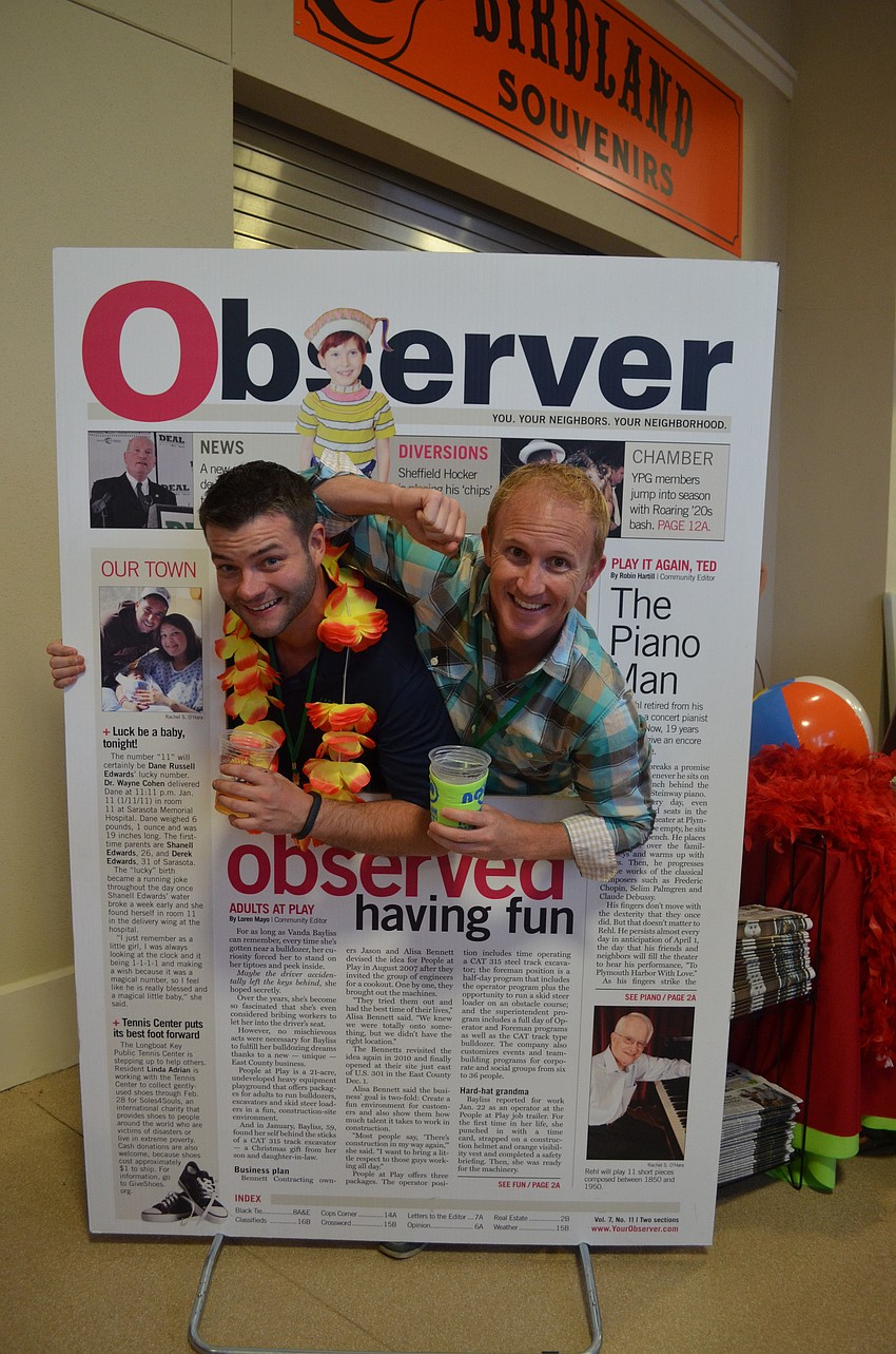 Broc Smith and Martin Rivenbark