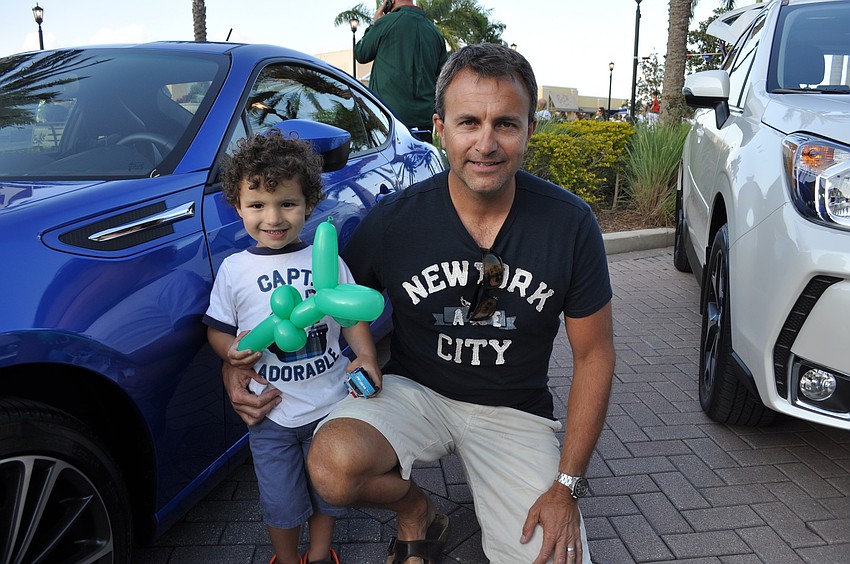 Richard Dixon and his son, William, experienced Music on Main for the first time.