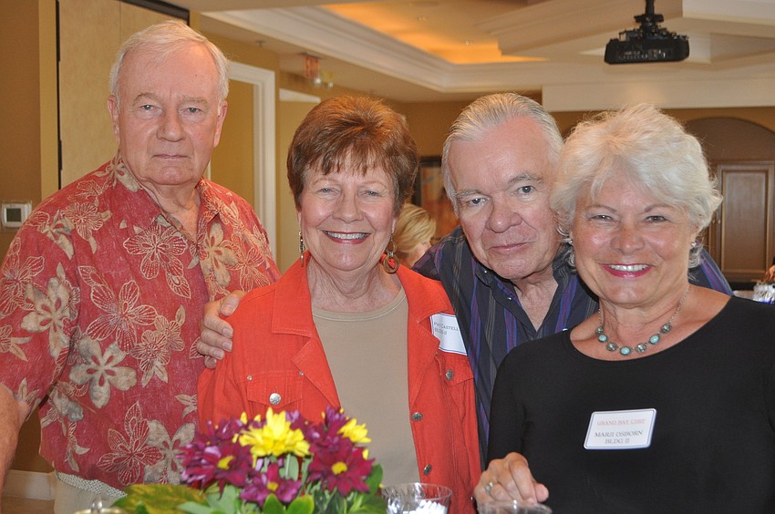 John and Pat Castell with Dave and Marji Osborn