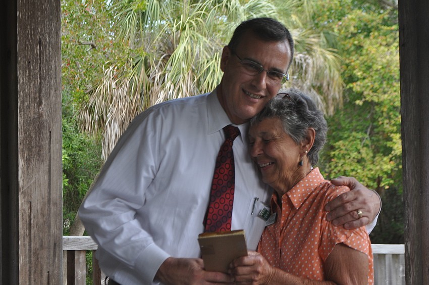 Andy Lappin of Publix with Jane Boehme