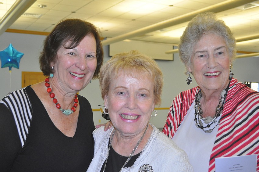 Annette Hogan, Pat Miller and Pat Hood