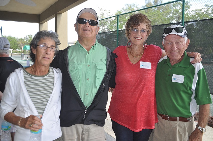 Maxine and Bob Spitzer with Nancy Cane and Abner Swartz