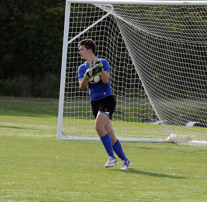 Braden River High junior Katarina Elliott plays goalkeeper for the Clearwater Chargers Elite U17 team.